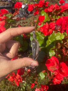 Smokey Ripples~ Smokey Quartz Pendant