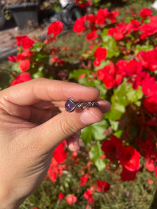 Inner Peace~ Adjustable Amethyst Ring